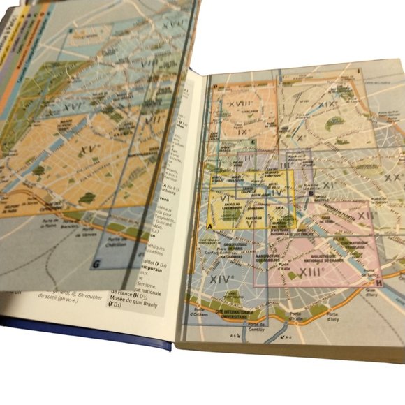 Paris Cartoville L essentiel en un clin d oeil Guide book French Gallimard Map - Picture 3 of 5